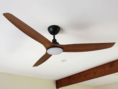 Internal Ceiling Fan with Light